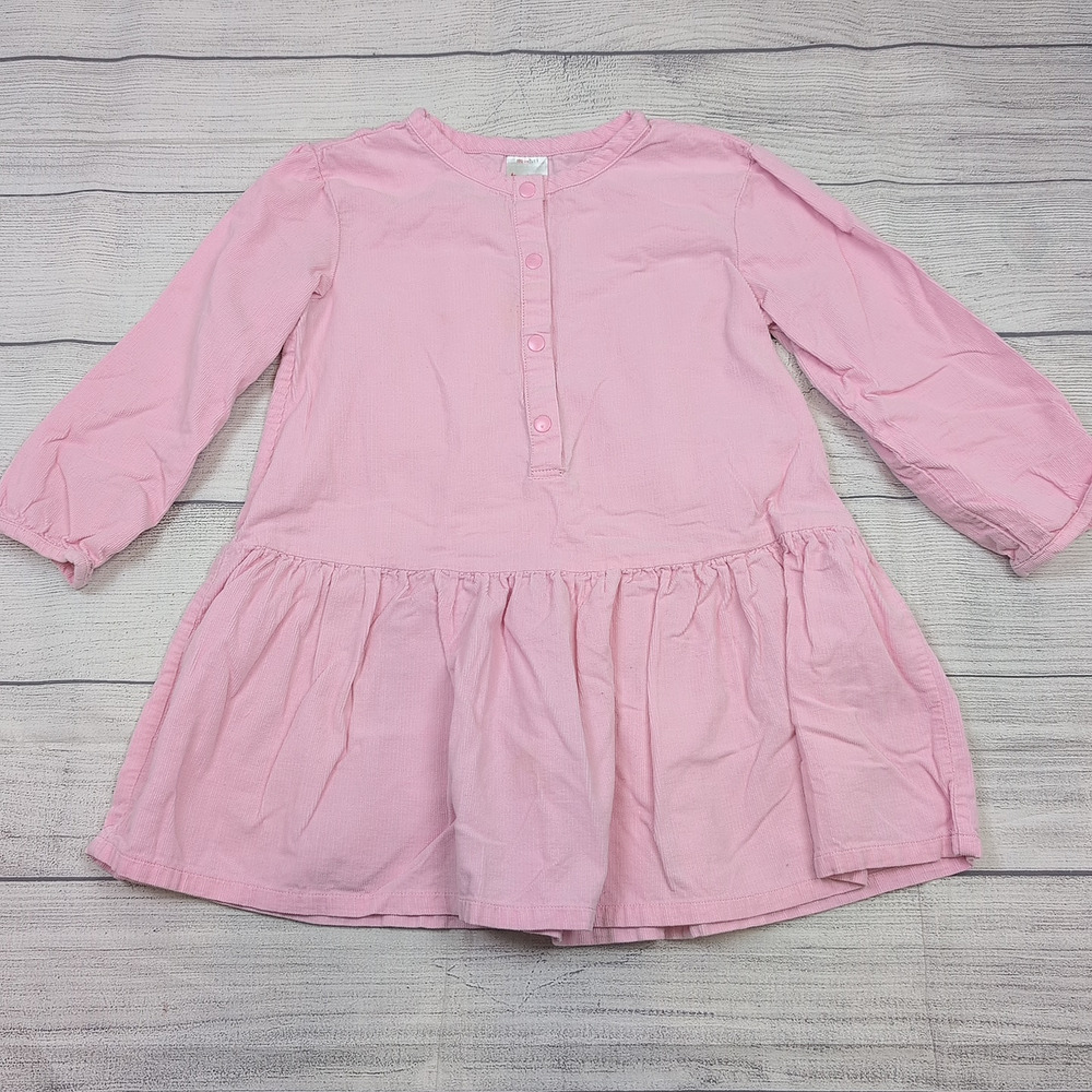 5 Hanna Andersson Pink Corduroy Dress